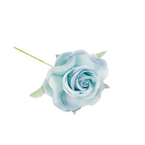 FIORE BOCCIOLO ROSA T.5CM CELESTE POLVERE